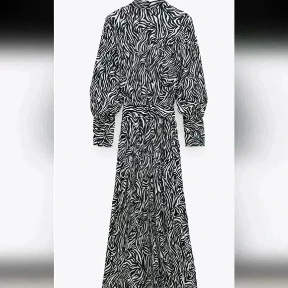 Zara zebra print maxi dress - Picture 14 of 15